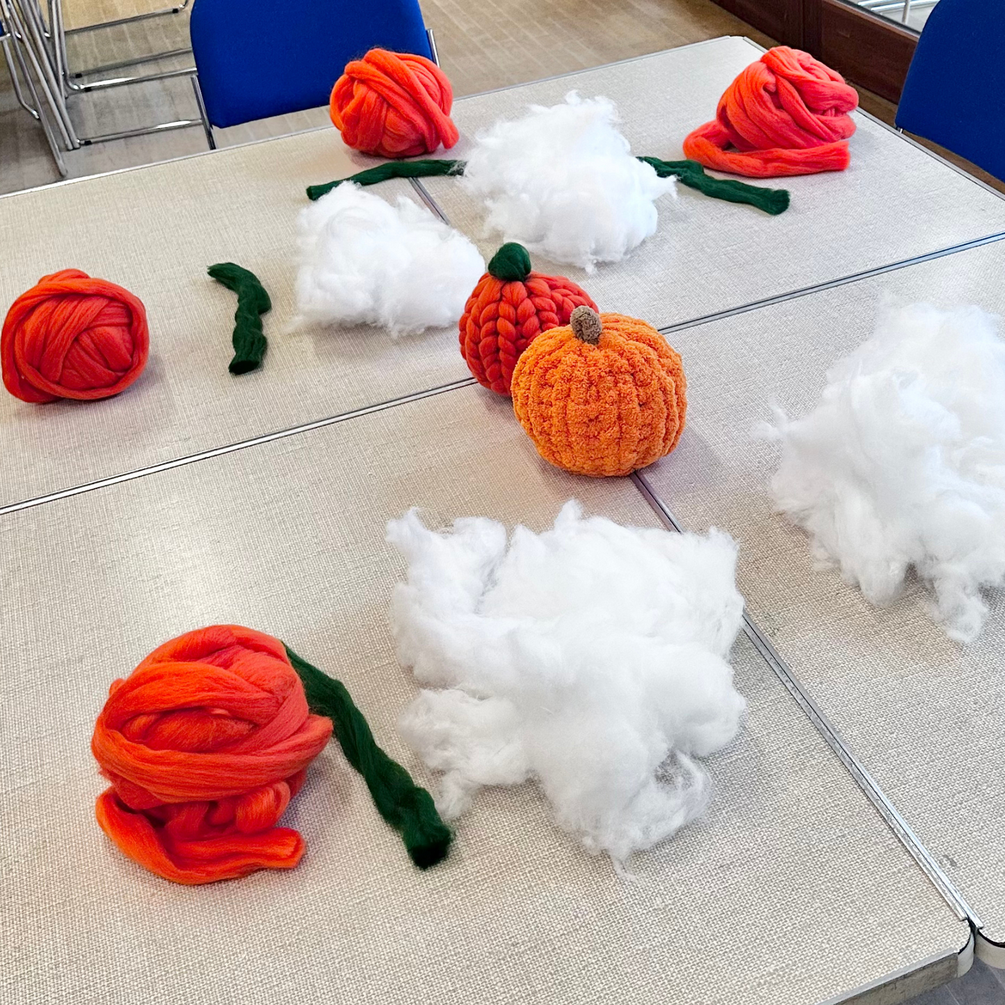Chunky Merino Pumpkin Workshop - Tu-Mundo Prestatyn - 3rd October