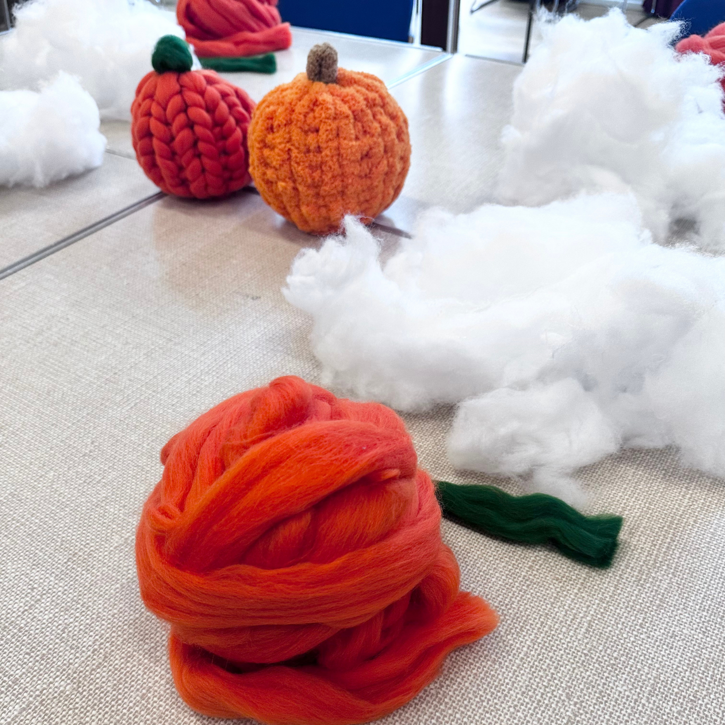 Chunky Merino Pumpkin Workshop - Tu-Mundo Prestatyn - 3rd October