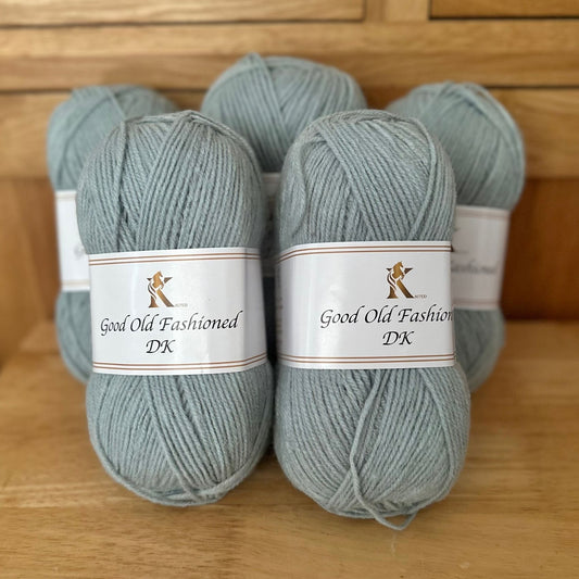 5 x Good Old Fashioned DK Yarn 100g - Silver 36