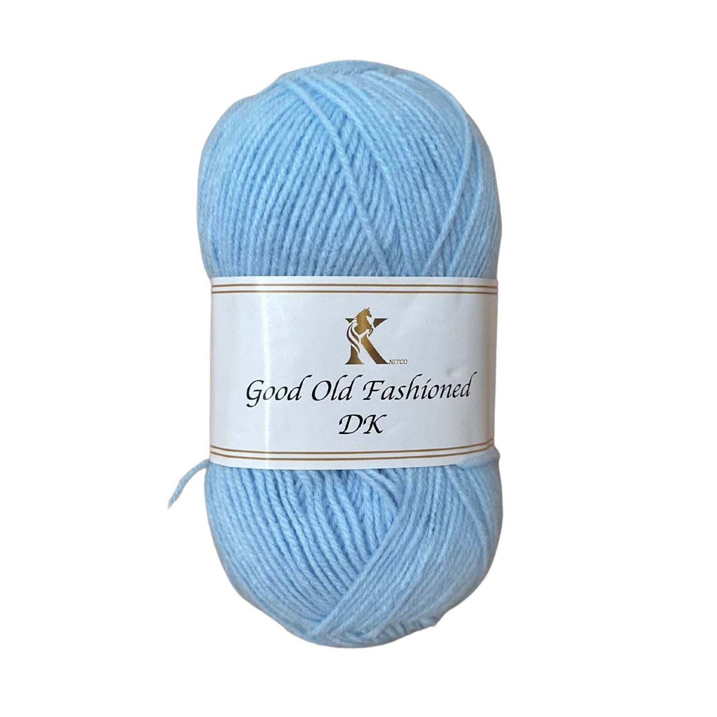 5 x Good Old Fashioned DK Yarn 100g - Baby Blue 20
