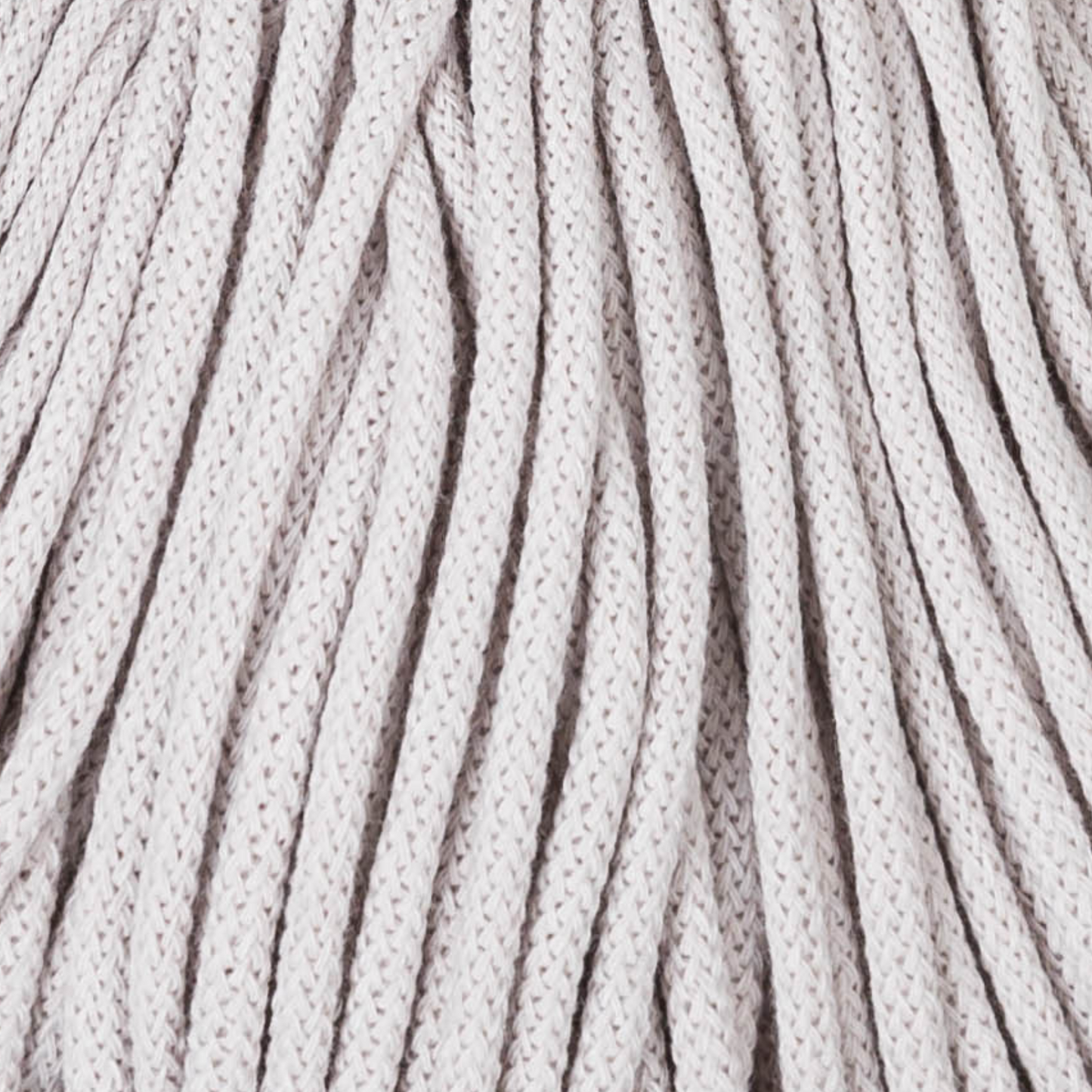 Bobbiny Premium 5mm Braided Cotton Cord - Moonlight - 100m