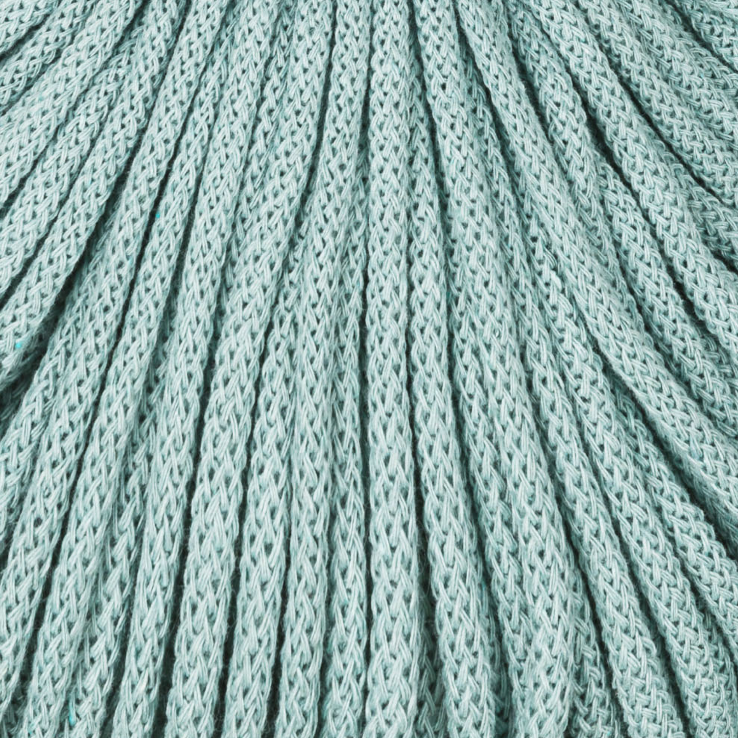 Bobbiny Premium 5mm Braided Cotton Cord - Duck Egg Blue - 100m