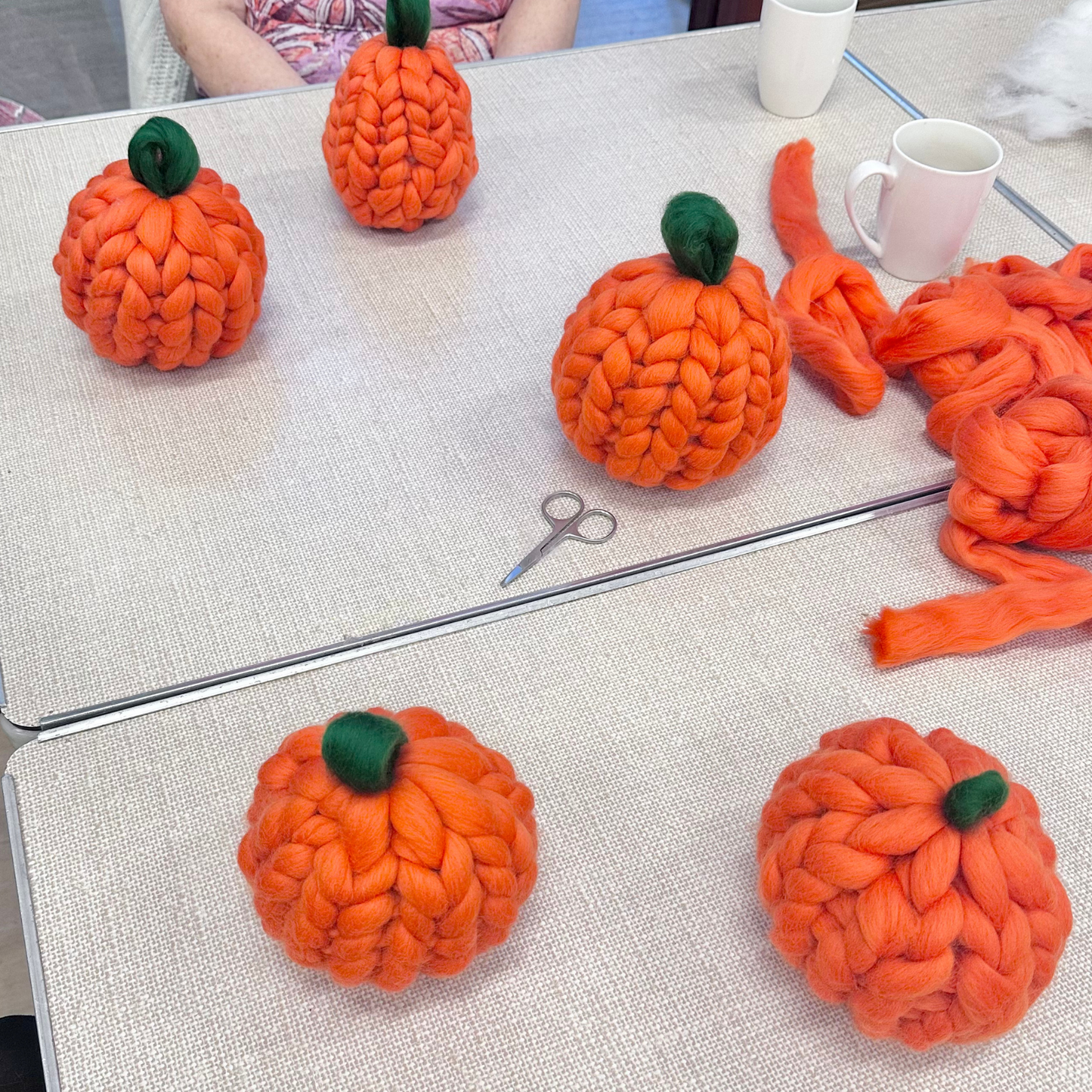 Chunky Merino Pumpkin Workshop - Tu-Mundo Prestatyn - 3rd October