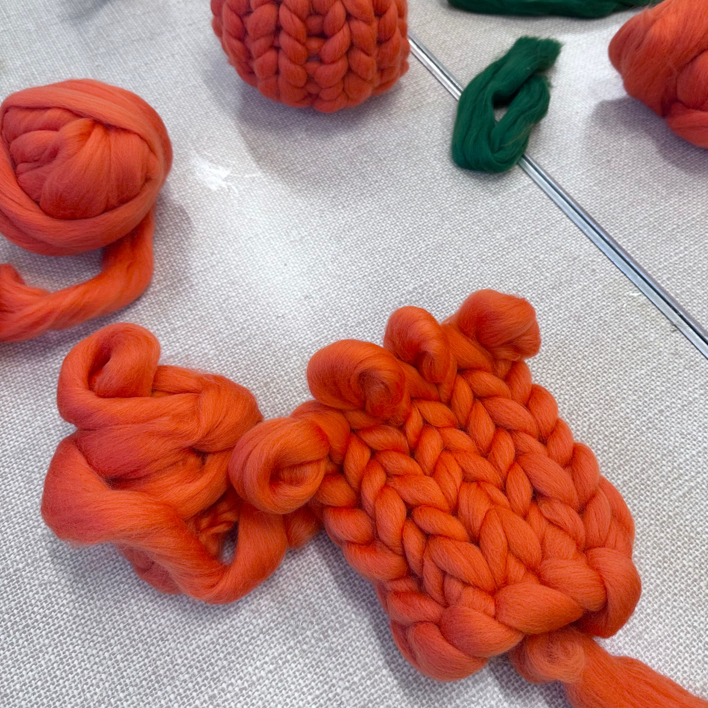 Chunky Merino Pumpkin Workshop - Tu-Mundo Prestatyn - 3rd October
