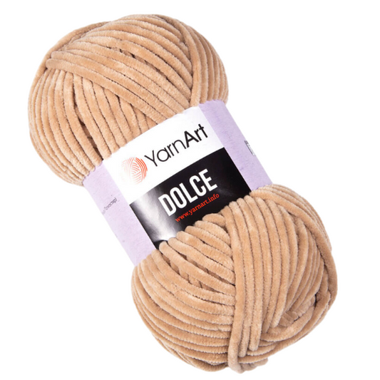 747 Yarnart Dolce Super Chunky Yarn 100g - Latte