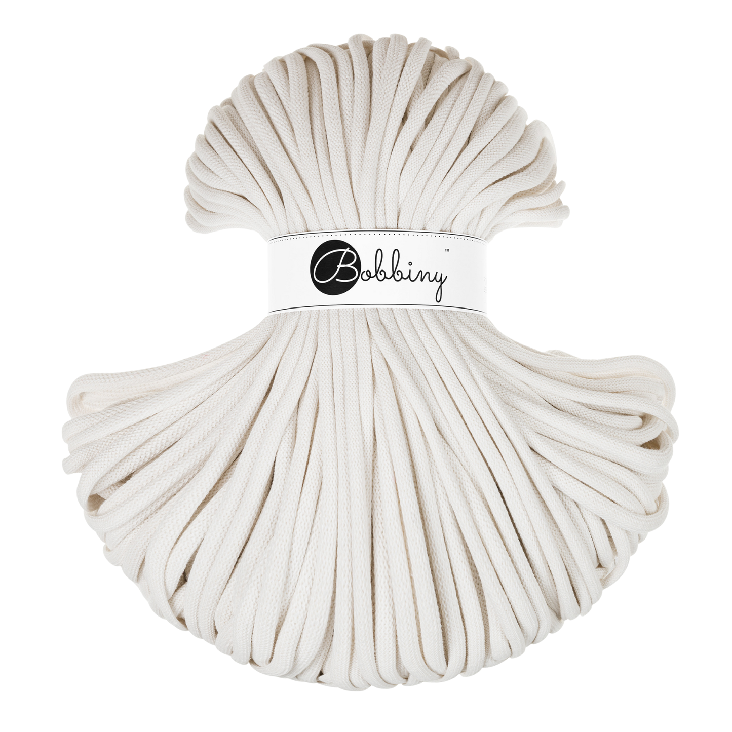 Bobbiny 9mm Jumbo Braided Cotton Cord 100m ALL COLOURS