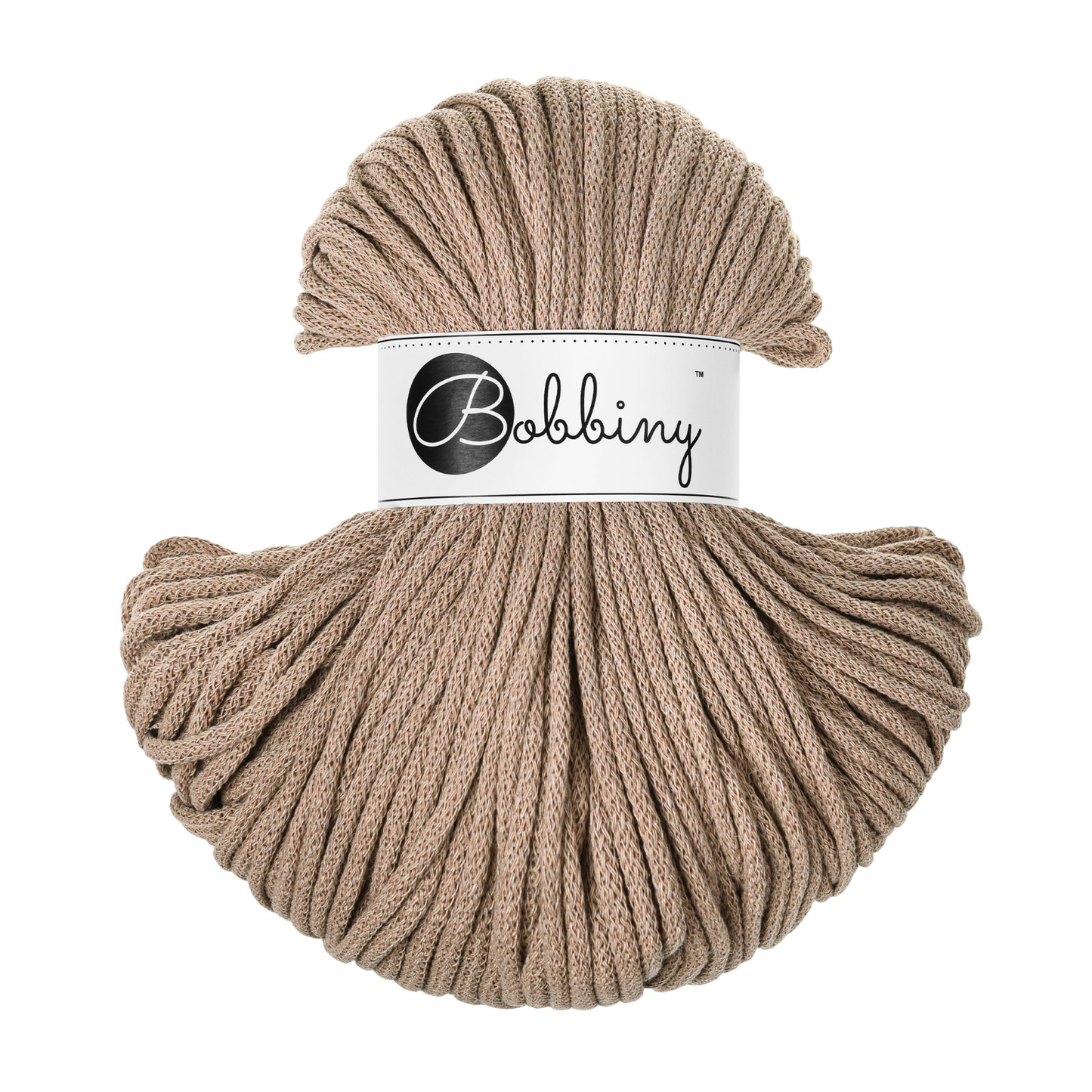 Bobbiny 4mm Braided Cotton Cord 100m ALL COLOURS