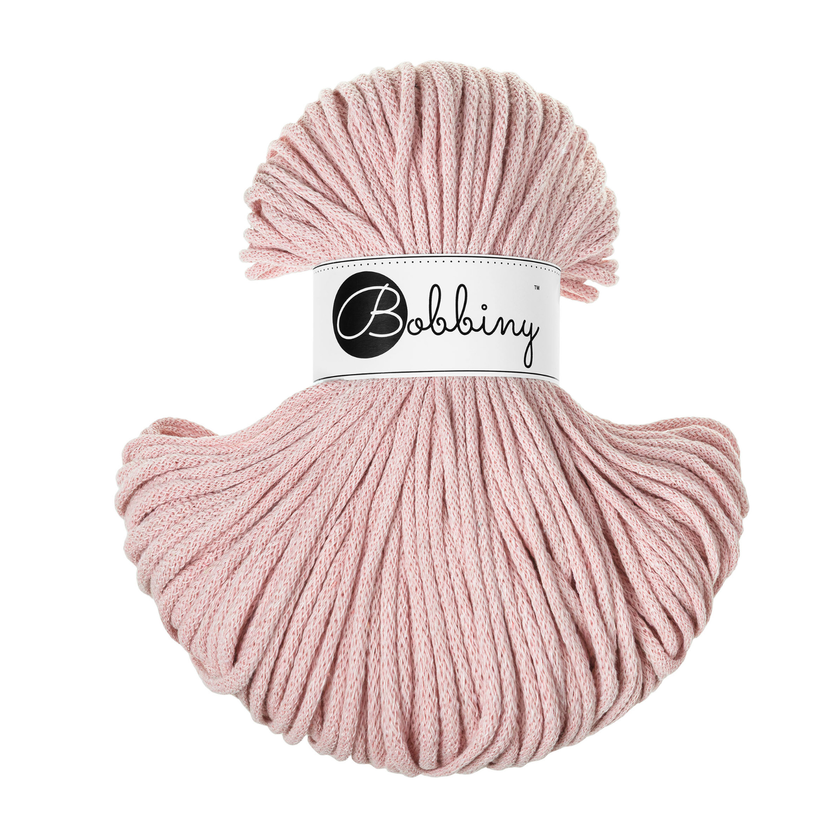 Bobbiny 4mm Braided Cotton Cord 100m ALL COLOURS