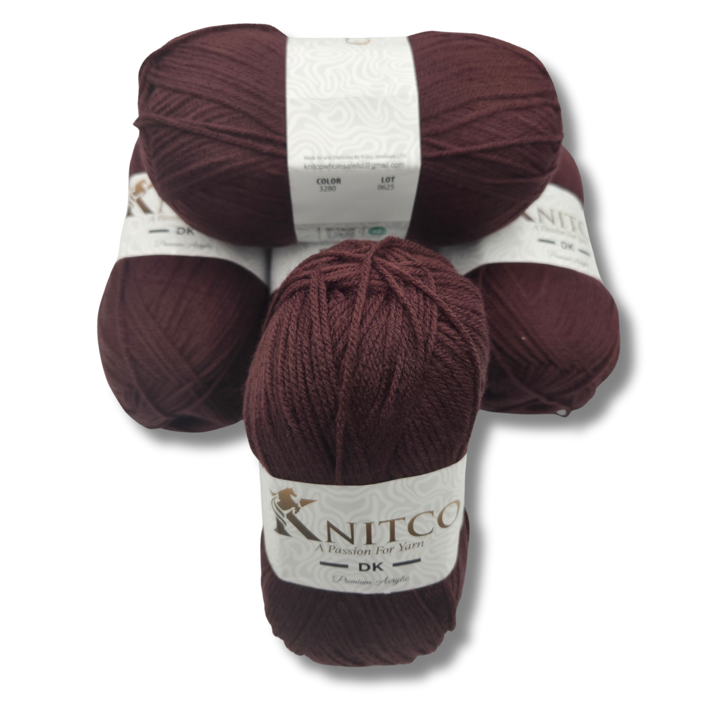 5 Pack - Knitco DK Premium Acrylic 100g / 360m - 58 Colours