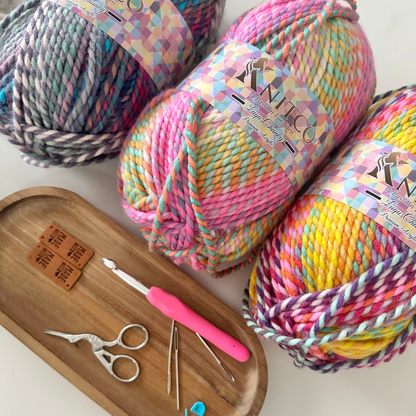 Cosy Sunday Snood | Beginner Crochet Kit | September Pre-Order