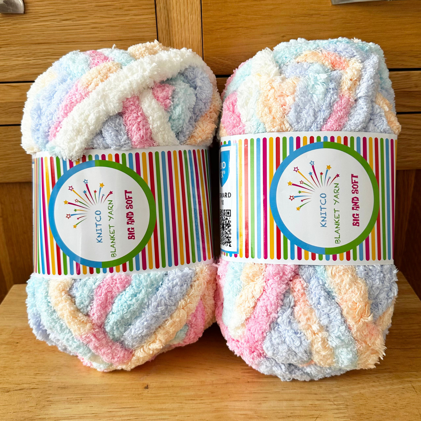 Knitco Blanket Yarn – Big & Soft | 250g Super Chunky -2 Packs - ALL COLOURS