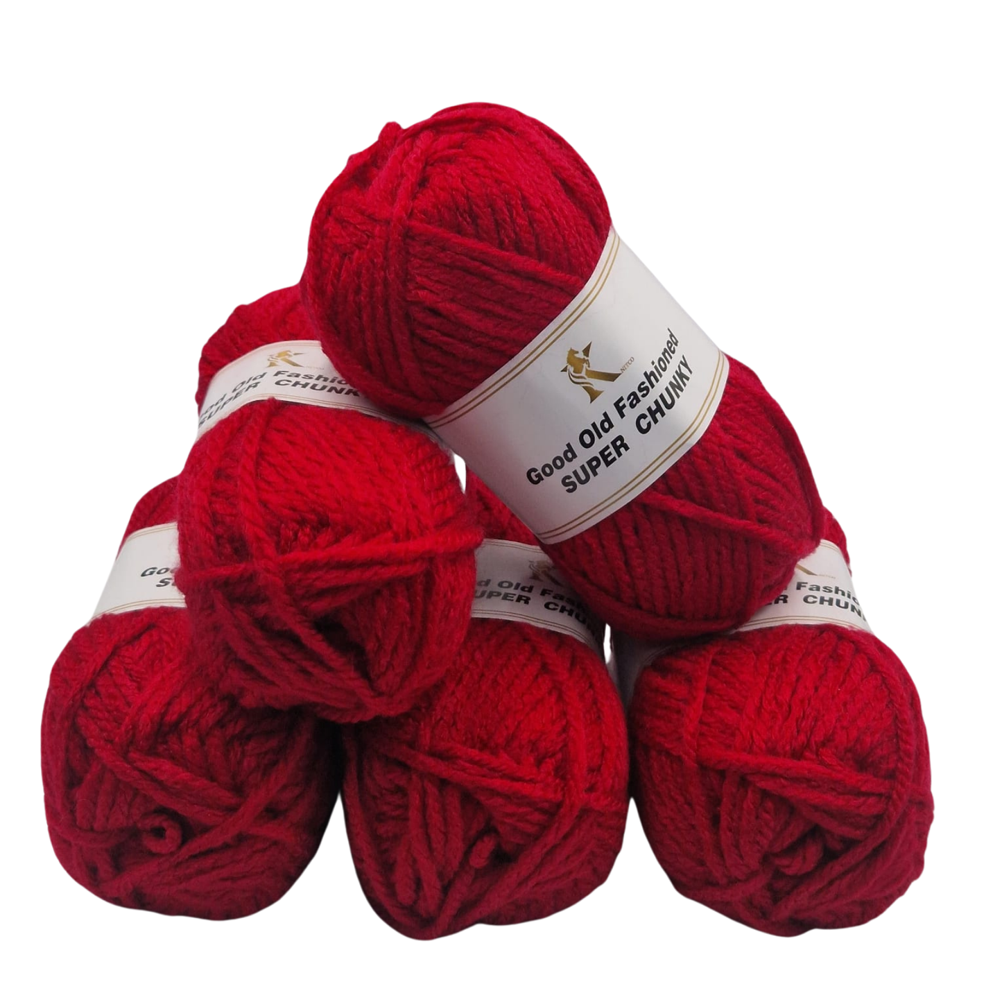 5pk Super Chunky Good Old Fashioned Yarn - ALL COLOURS