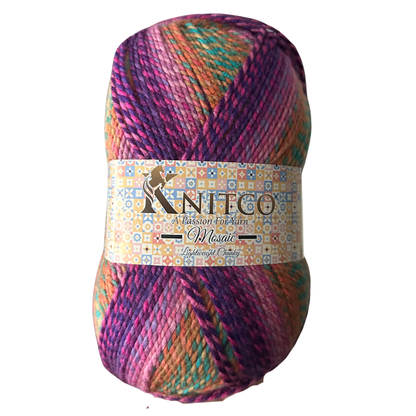 Mosaic Lightweight Chunky – 300g Variegated Yarn (555m)
