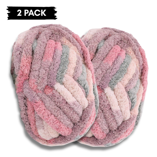 2 Pack Cosy Cloud Blanket Yarn - Super Chunky - ALL COLOURS