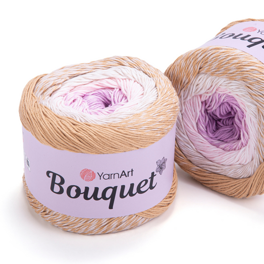 708 - YarnArt Bouquet Cotton Yarn Cake 250g