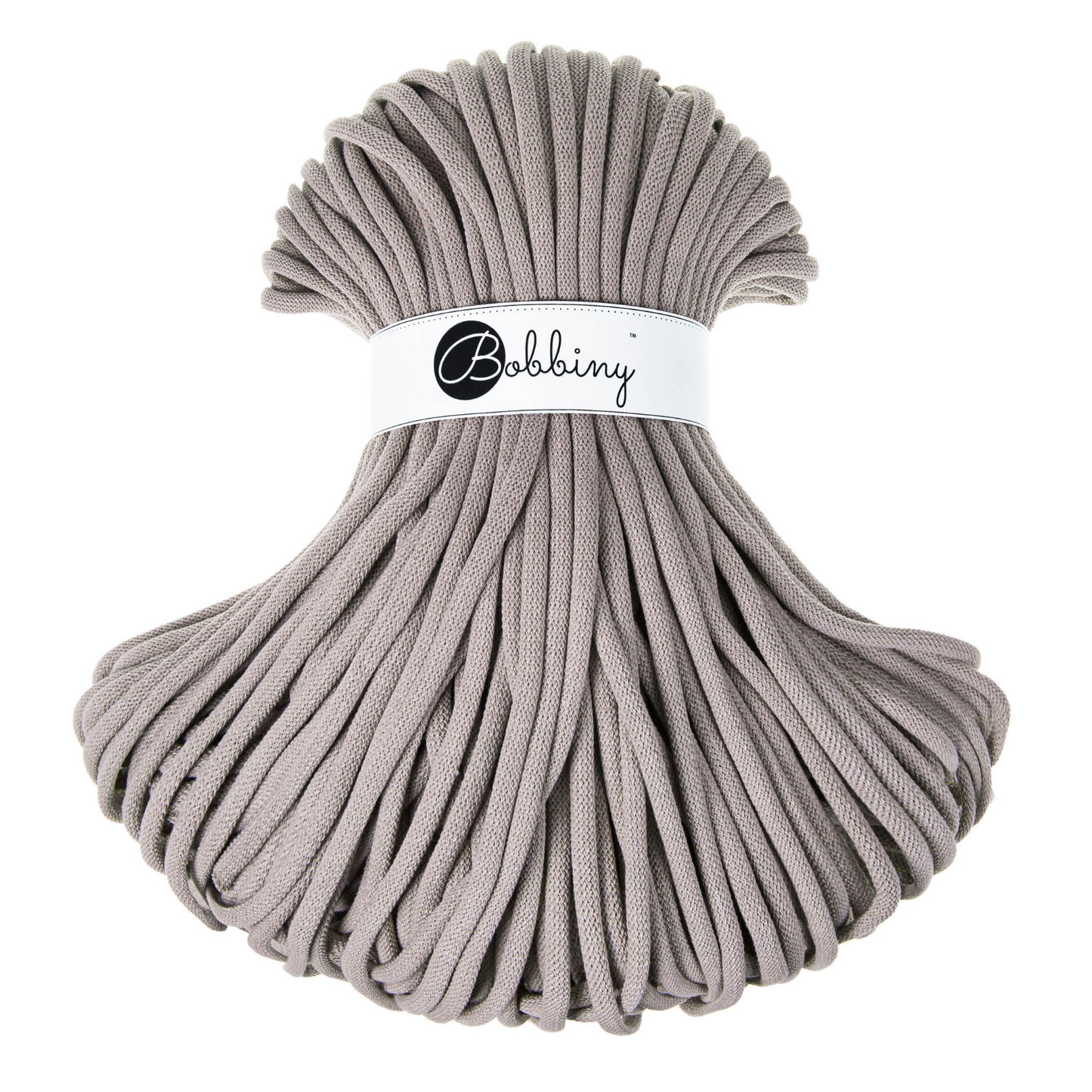 Bobbiny 9mm Jumbo Braided Cotton Cord 100m ALL COLOURS