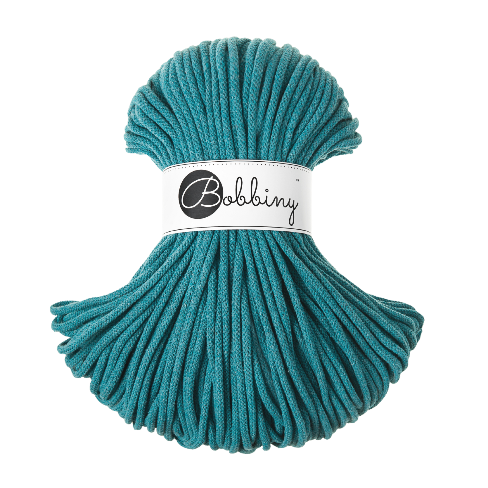 Bobbiny 5mm Braided Cotton Cord 100m ALL COLOURS