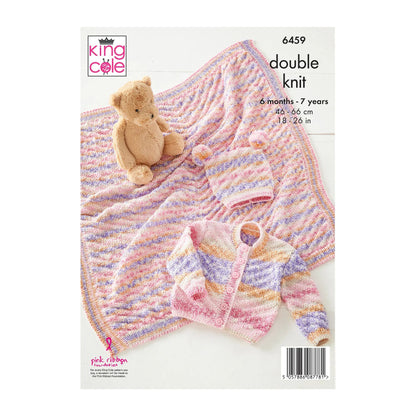 King Cole 6459 Knitting Pattern (Printed Copy)
