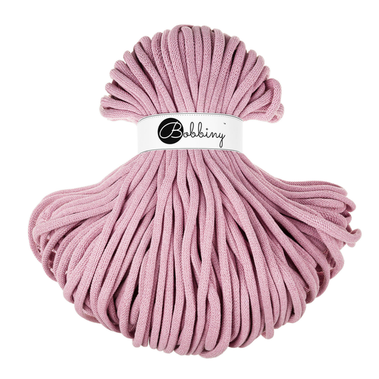 Bobbiny 9mm Jumbo Braided Cotton Cord 100m ALL COLOURS