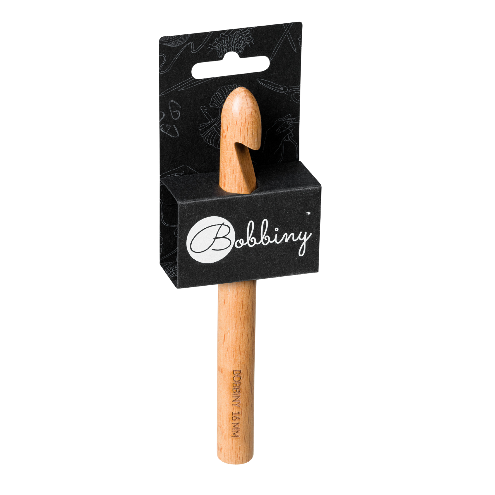 Bobbiny Wooden Crochet Hook