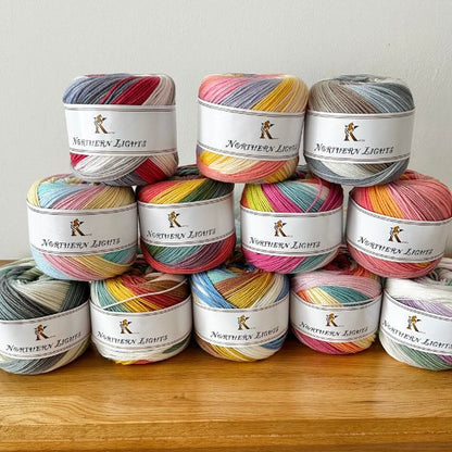 4 Pack - Northern Lights DK 150g - All Colours