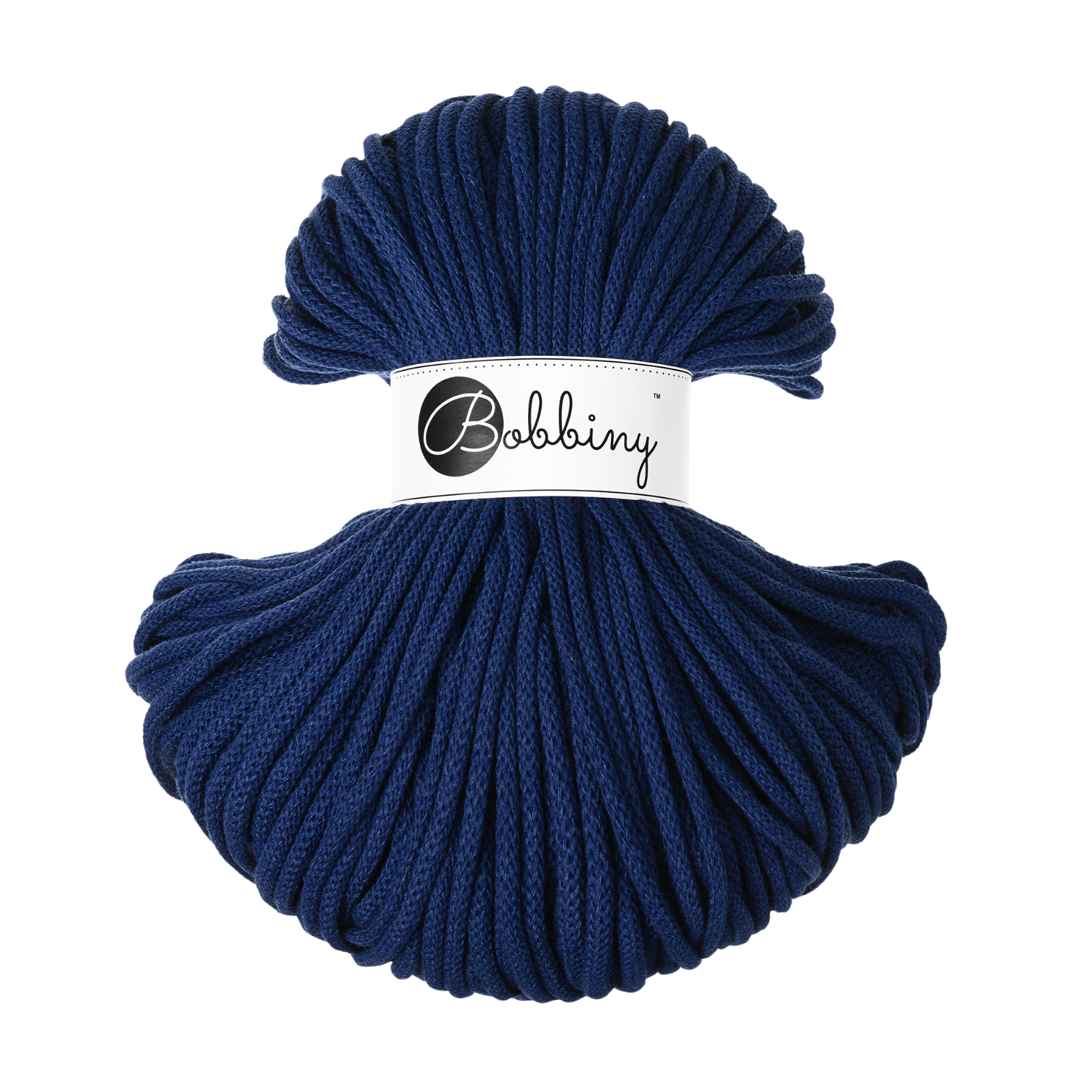 Bobbiny 5mm Braided Cotton Cord 100m ALL COLOURS