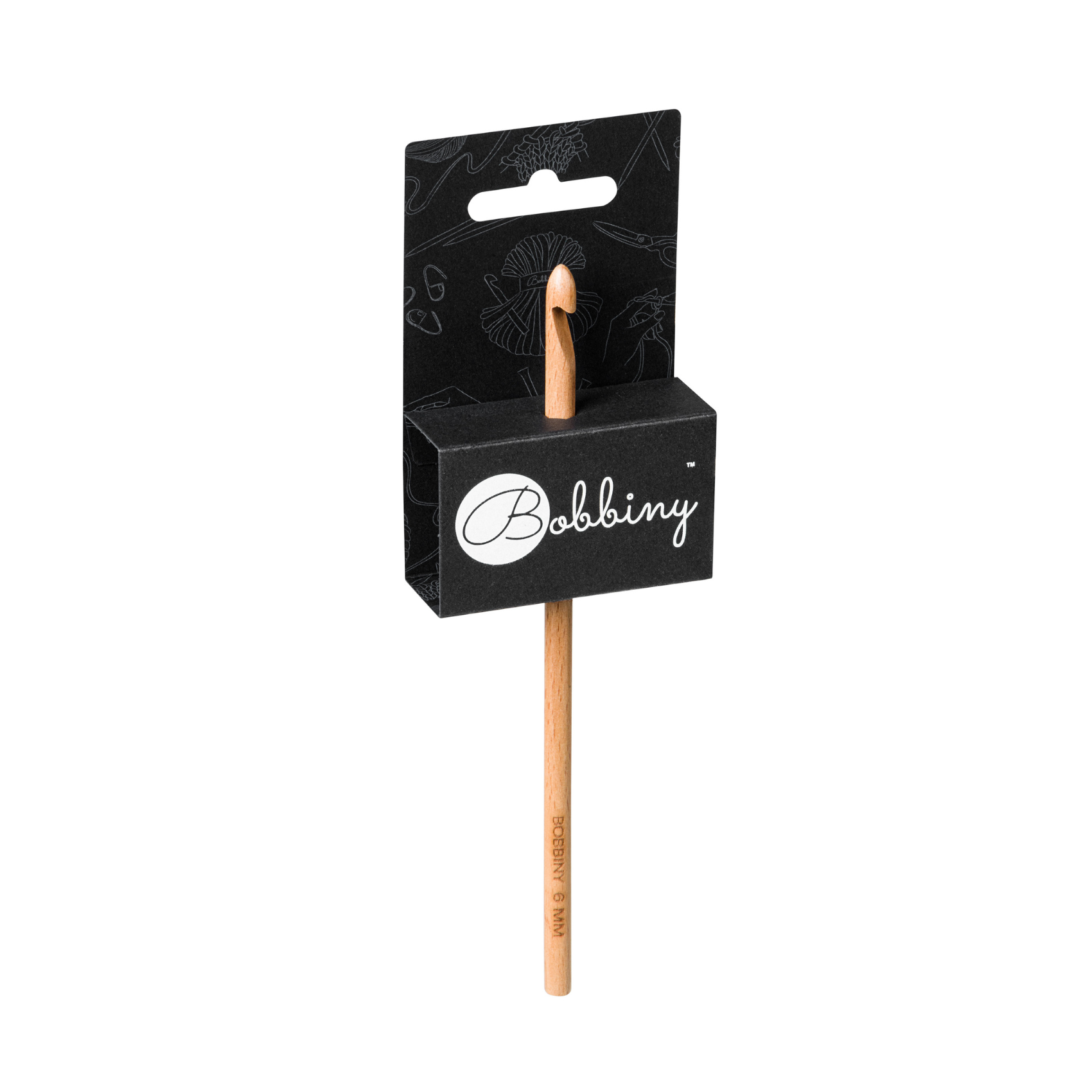 Bobbiny Wooden Crochet Hook