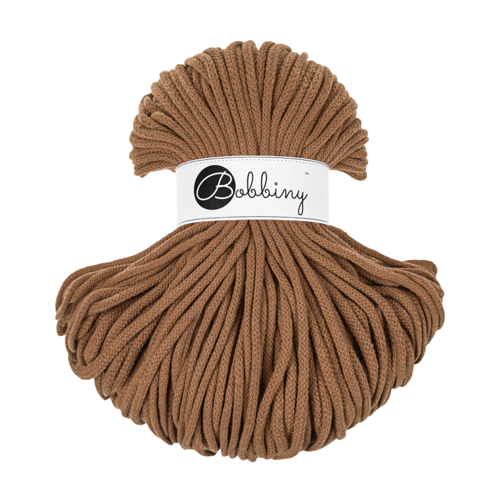 Bobbiny 5mm Braided Cotton Cord 100m ALL COLOURS