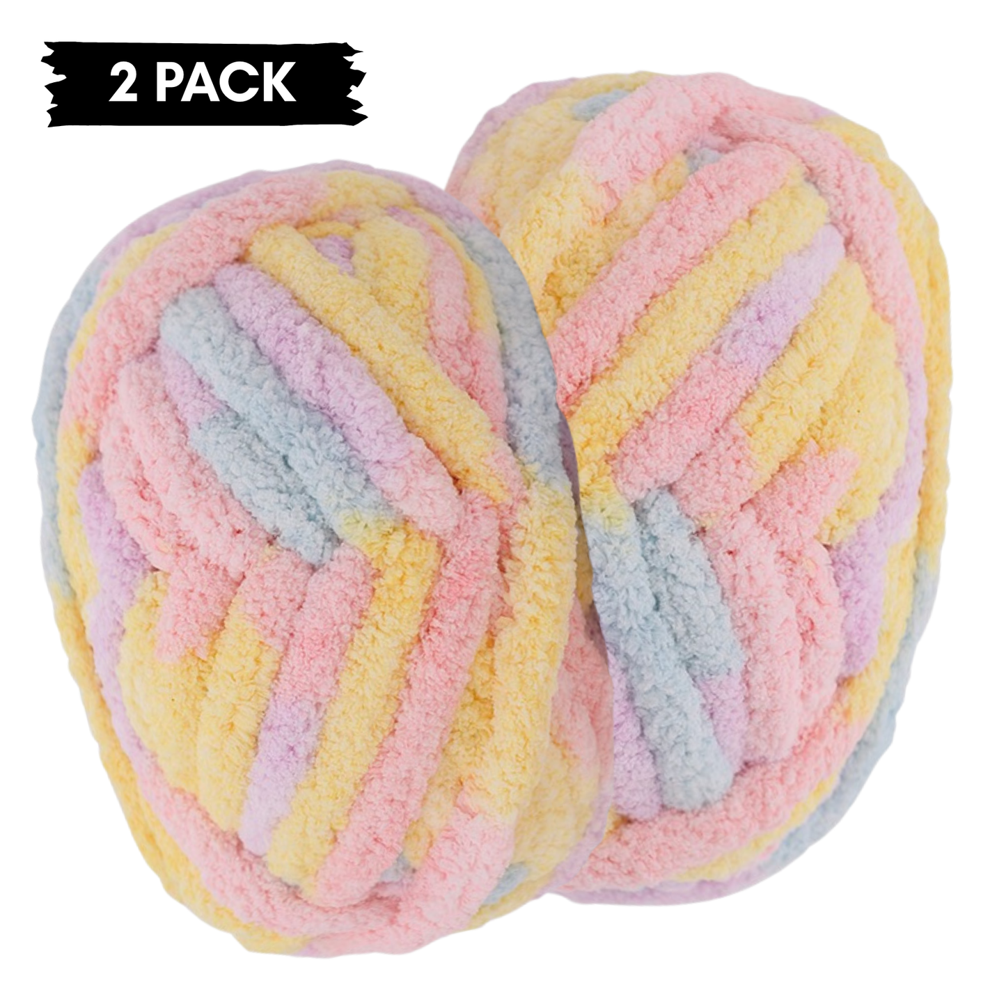 2 Pack - Cosy Cloud Blanket Yarn - Super Chunky - ALL COLOURS