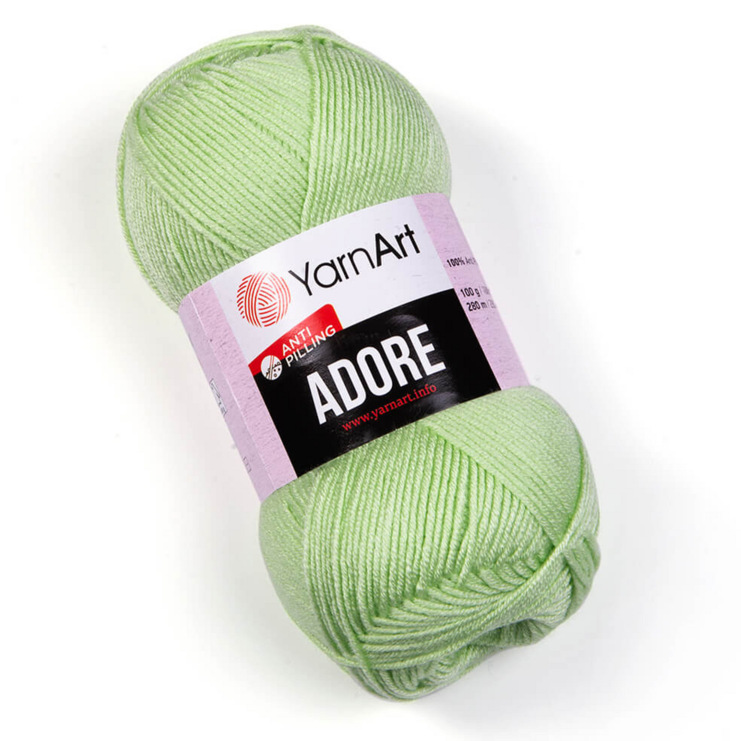 359 YarnArt Adore Yarn 100g - Lime