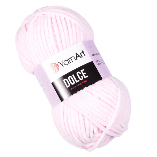 781 YarnArt Dolce Super Chunky Yarn 100g - Baby Pink