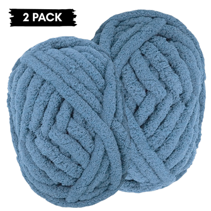 2 Pack Cosy Cloud Blanket Yarn - Super Chunky - ALL COLOURS