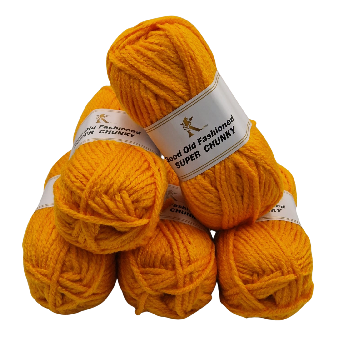 5pk Super Chunky Good Old Fashioned Yarn - ALL COLOURS