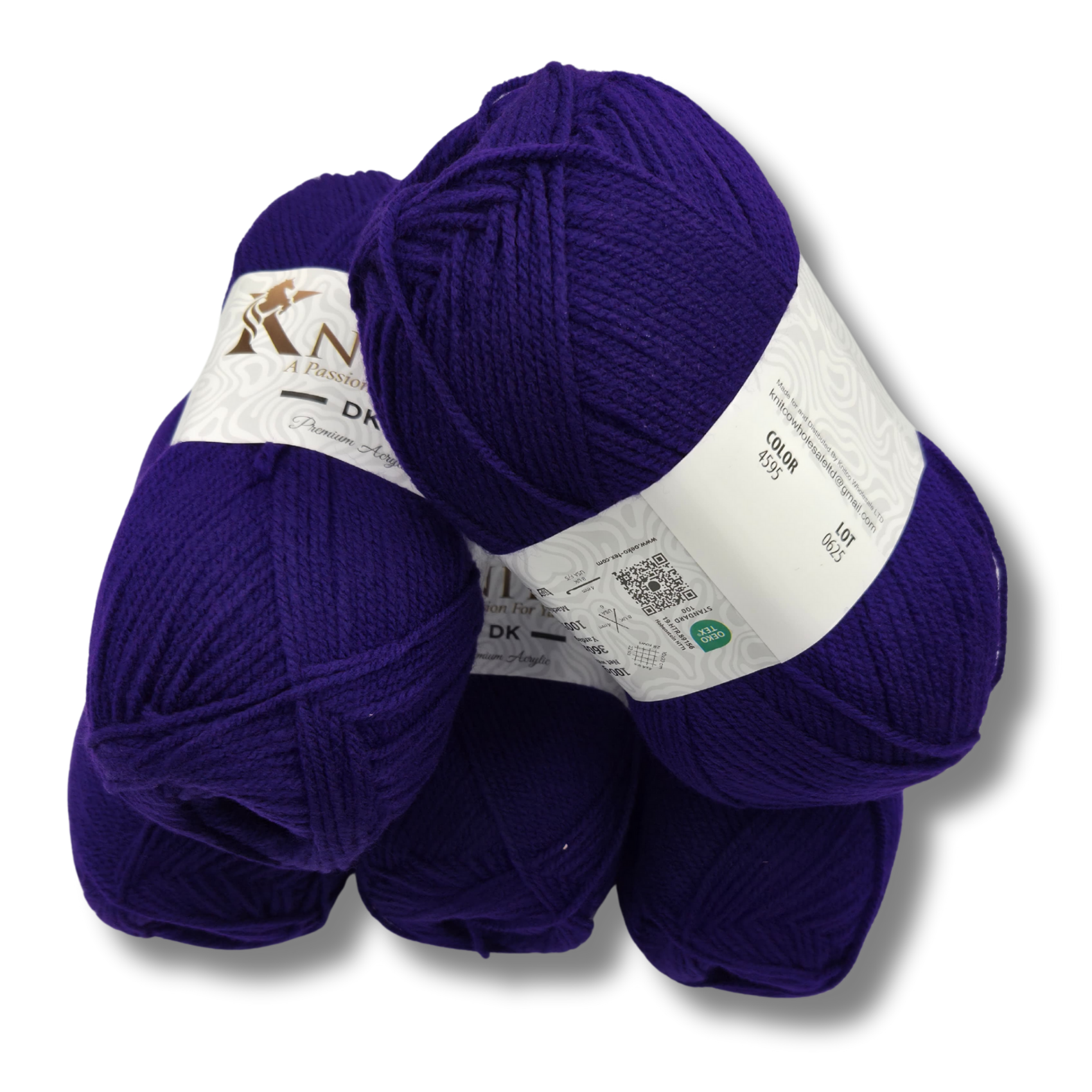 5 Pack - Knitco DK Premium Acrylic 100g / 360m - 58 Colours