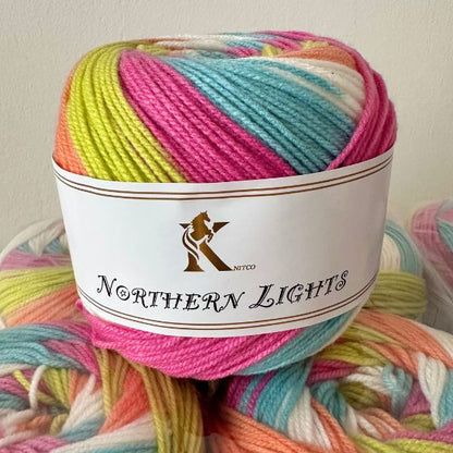 4 Pack - Northern Lights DK 150g - All Colours