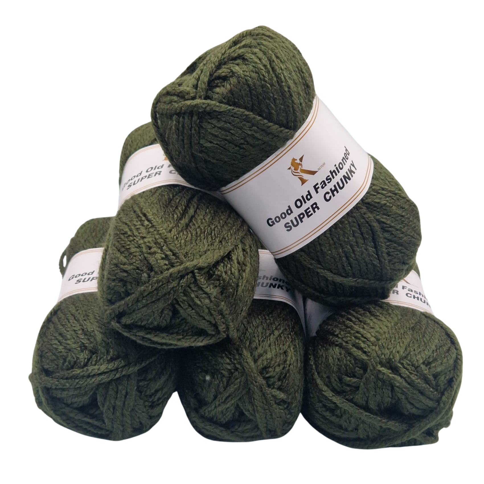 5pk Super Chunky Good Old Fashioned Yarn - ALL COLOURS