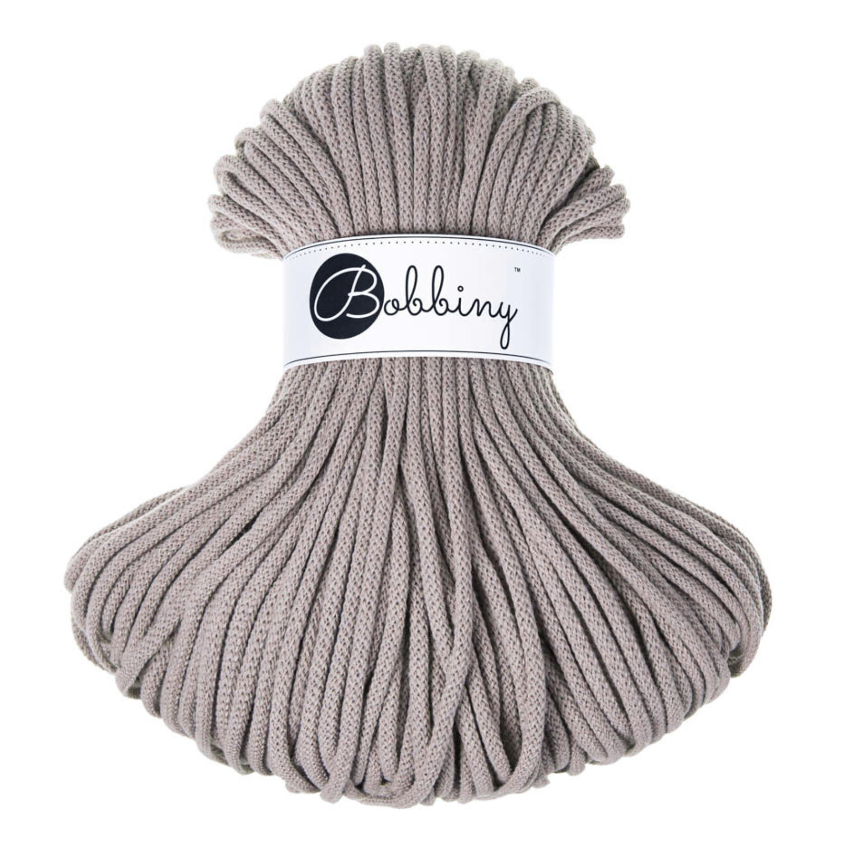 Bobbiny 5mm Braided Cotton Cord 100m ALL COLOURS