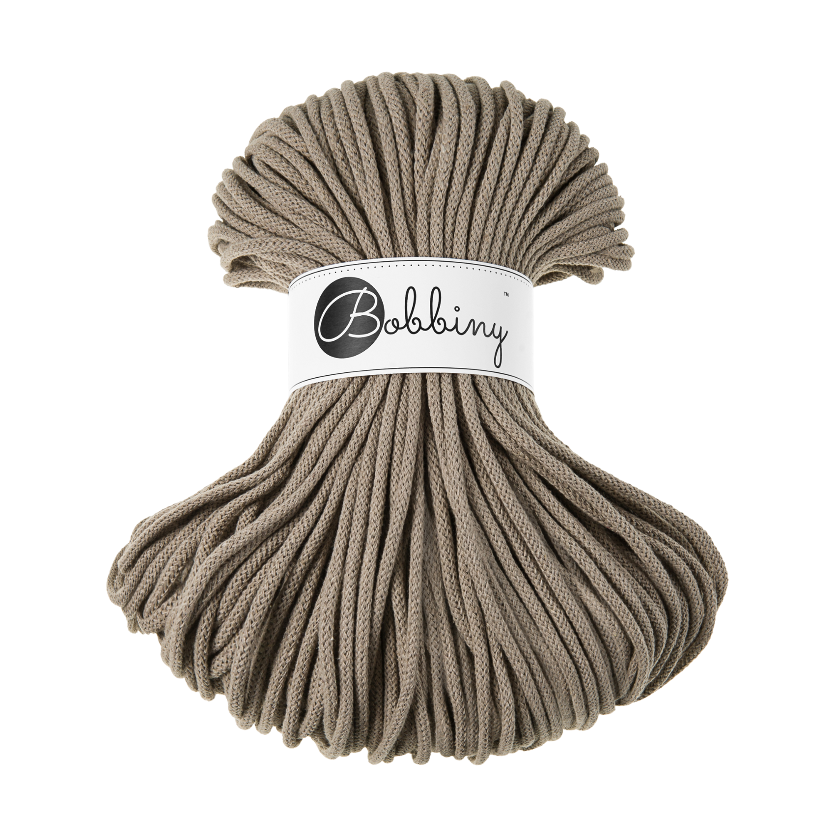 Bobbiny 5mm Braided Cotton Cord 100m ALL COLOURS