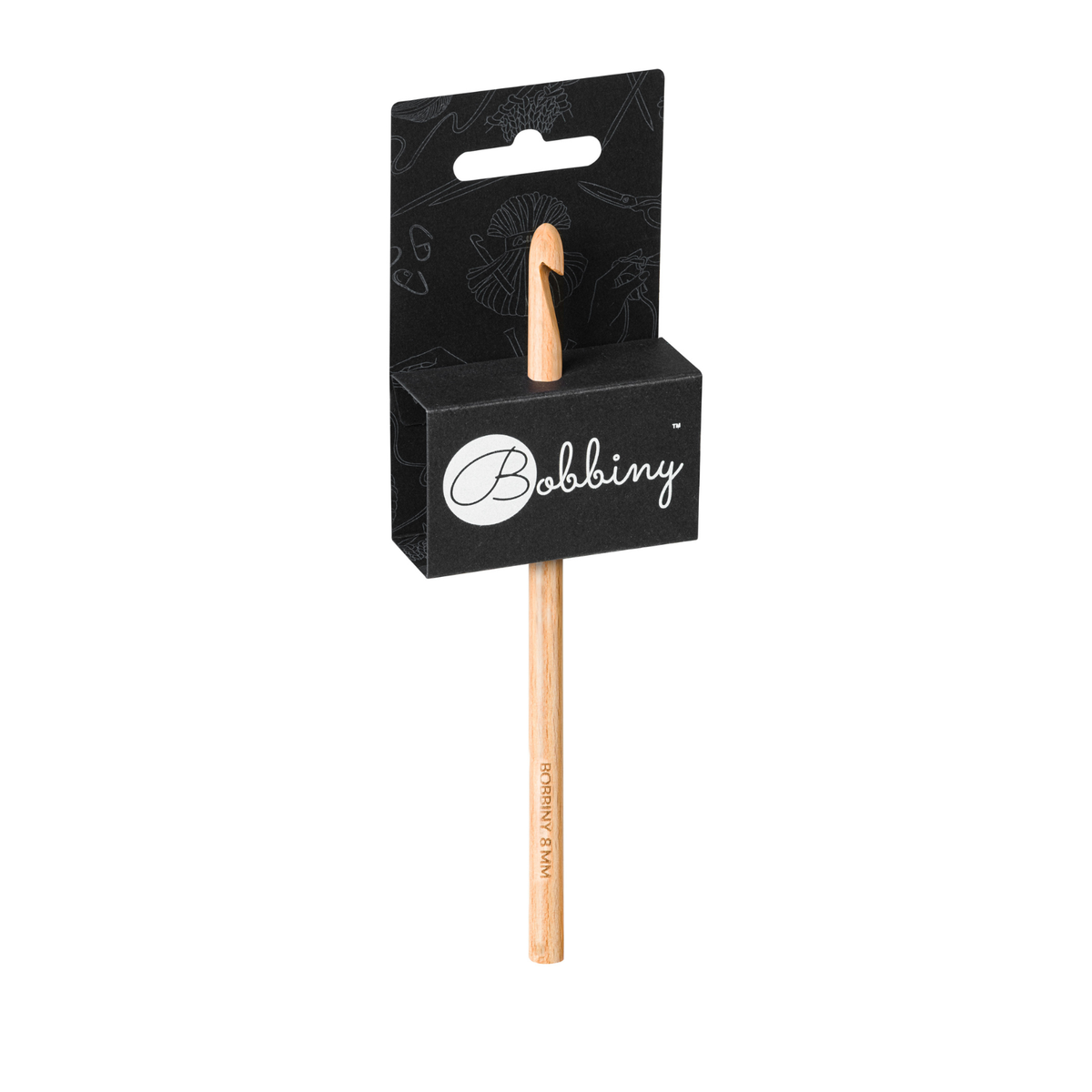Bobbiny Wooden Crochet Hook