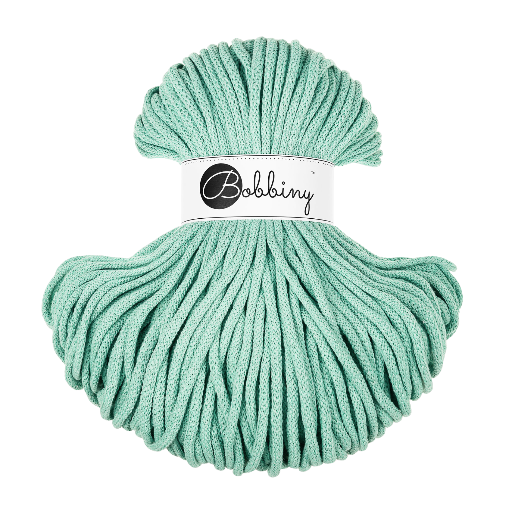 Bobbiny 5mm Braided Cotton Cord 100m ALL COLOURS