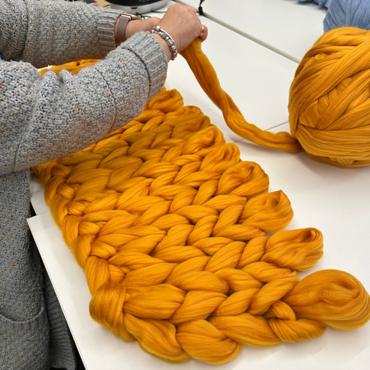 Part-Funded Chunky Blanket Workshop – Prestatyn – Mon 22 Sept – SOLD OUT