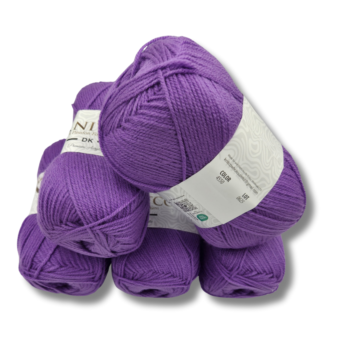 5 Pack - Knitco DK Premium Acrylic 100g / 360m - 58 Colours