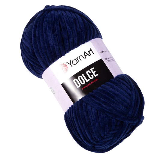 756 YarnArt Dolce Super Chunky Yarn 100g - Navy Blue