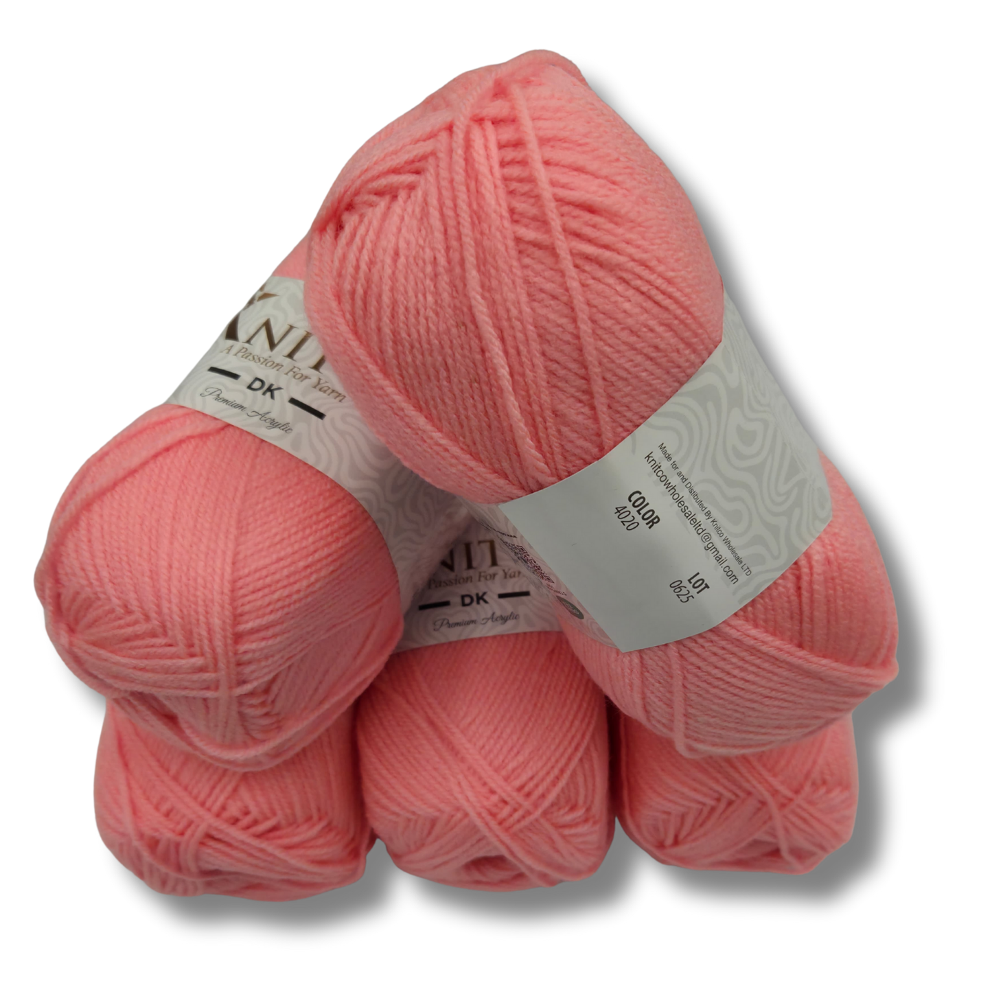 5 Pack - Knitco DK Premium Acrylic 100g / 360m - 58 Colours
