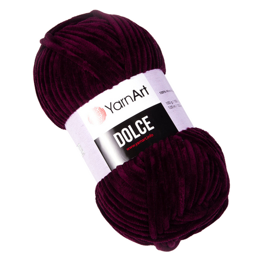 780 YarnArt Dolce Super Chunky Yarn 100g - Wine