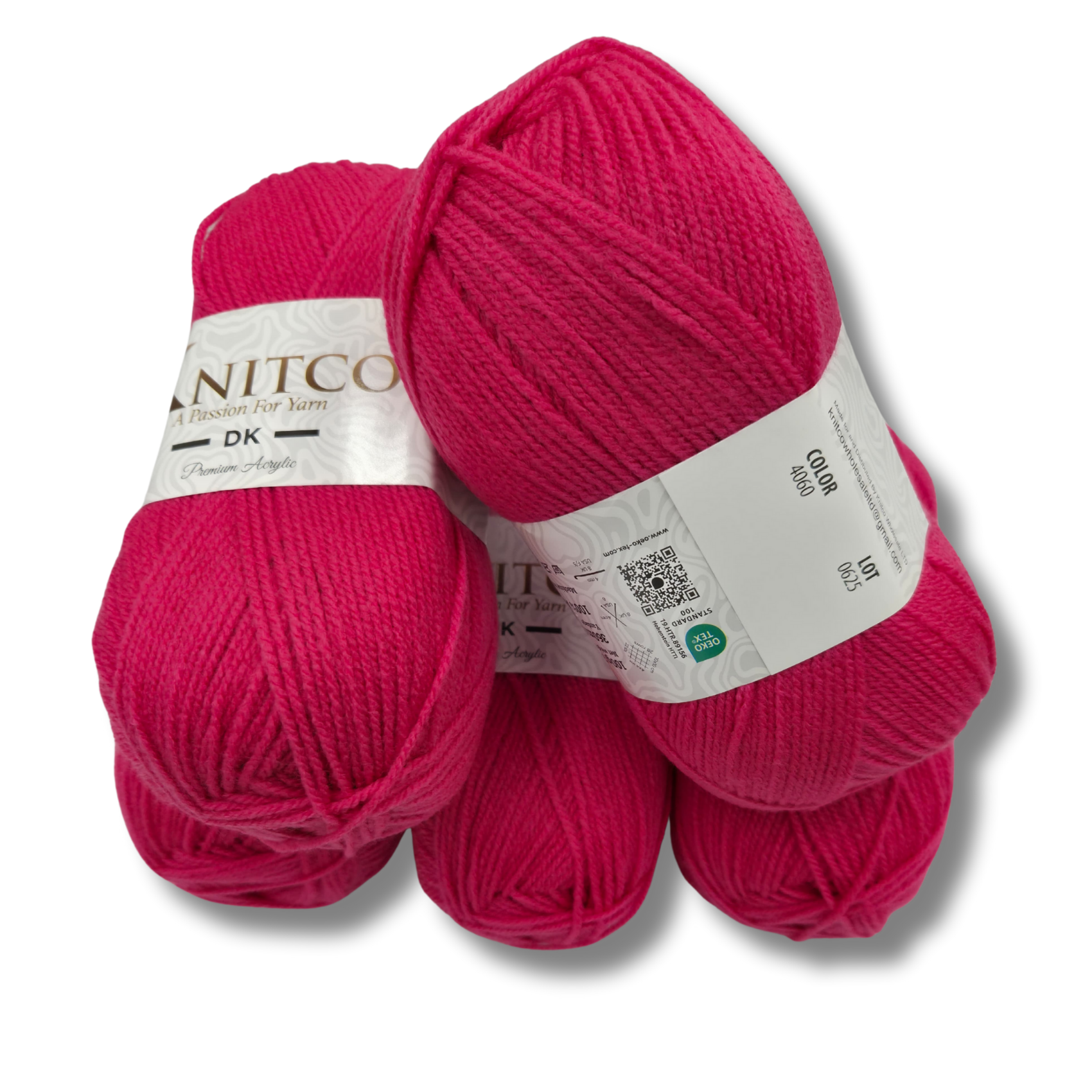 5 Pack - Knitco DK Premium Acrylic 100g / 360m - 58 Colours