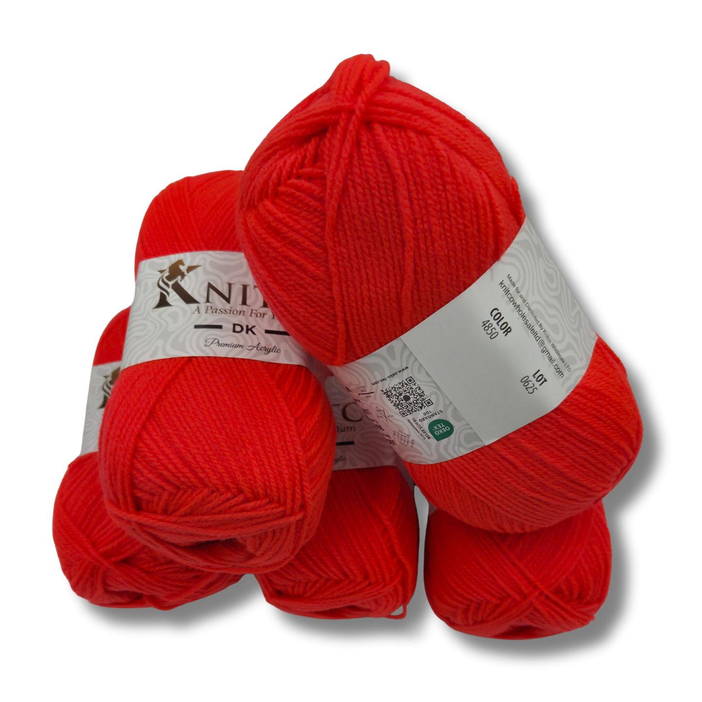 5 Pack - Knitco DK Premium Acrylic 100g / 360m - 58 Colours