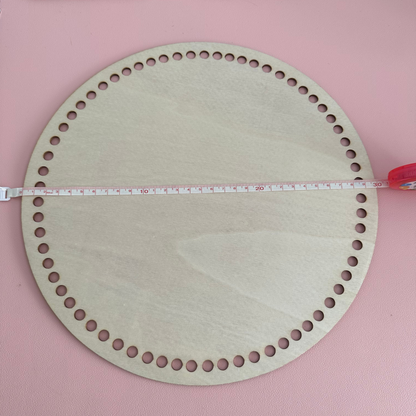 Round Crochet Basket Bases – Multiple Sizes