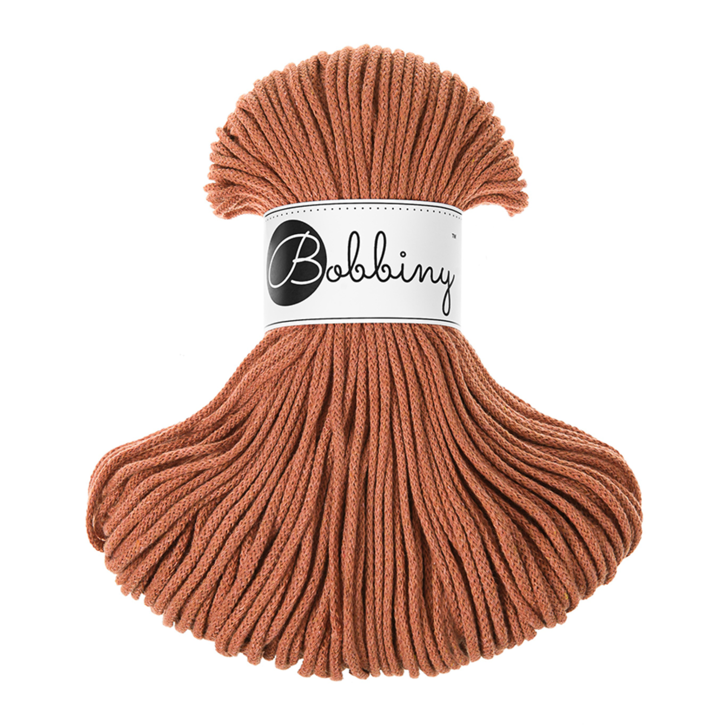Bobbiny 3mm Braided Cotton Cord 100m ALL COLOURS