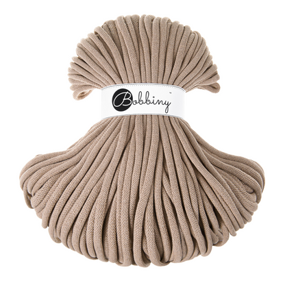 Bobbiny 9mm Jumbo Braided Cotton Cord 100m ALL COLOURS